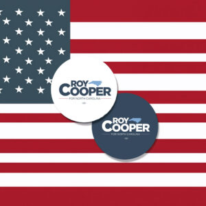 Roy Cooper Round Logo Sticker