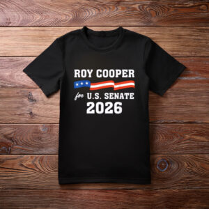Roy Cooper For U.S. Senate 2026 T Shirt