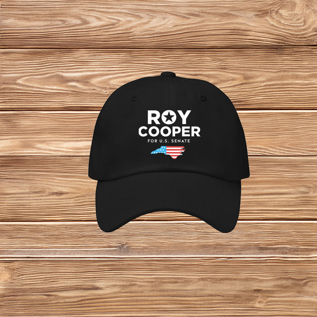 Roy Cooper For U.S. Senate Hat - Classic Political Campaign Cap for Everyday Wear