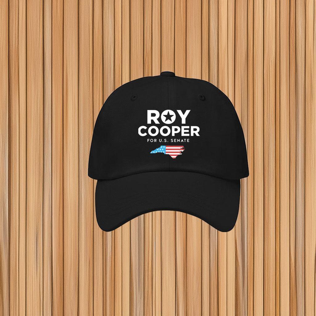 Roy Cooper For U.S. Senate Hat - Classic Political Campaign Cap for Everyday Wear
