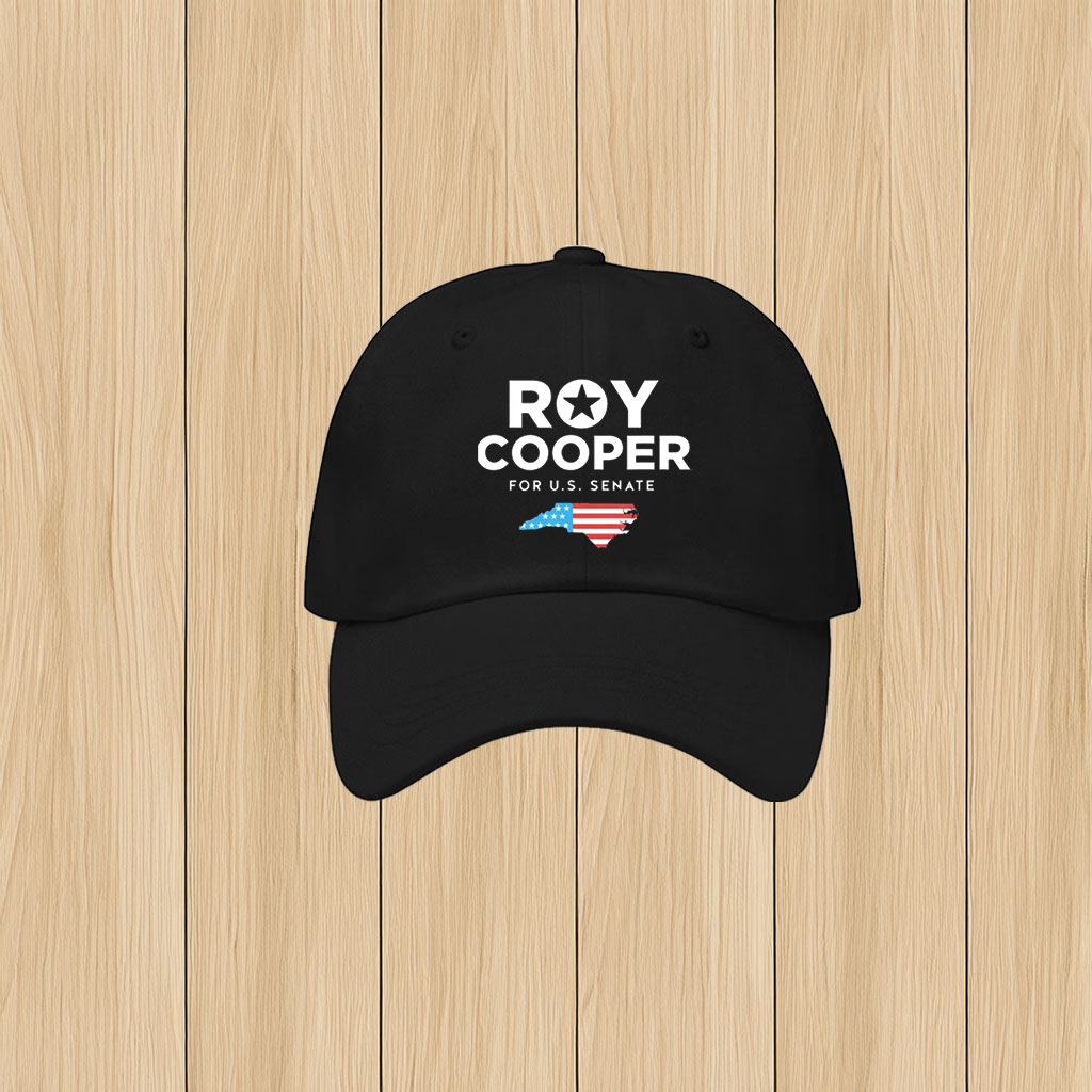 Roy Cooper For U.S. Senate Hat - Classic Political Campaign Cap for Everyday Wear