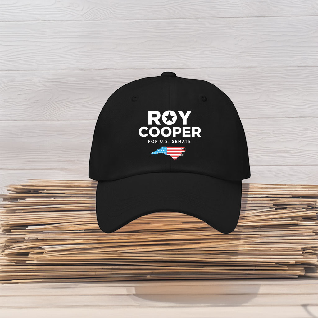 Roy Cooper For U.S. Senate Hat - Classic Political Campaign Cap for Everyday Wear