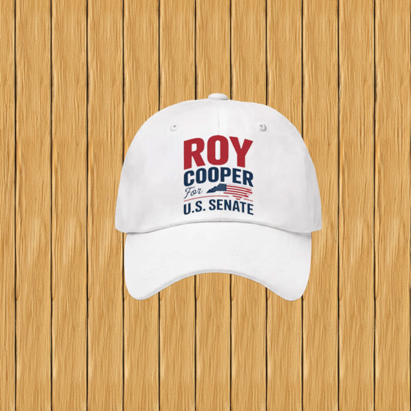 Roy Cooper Hat – NC State Map US Senate Election Cap