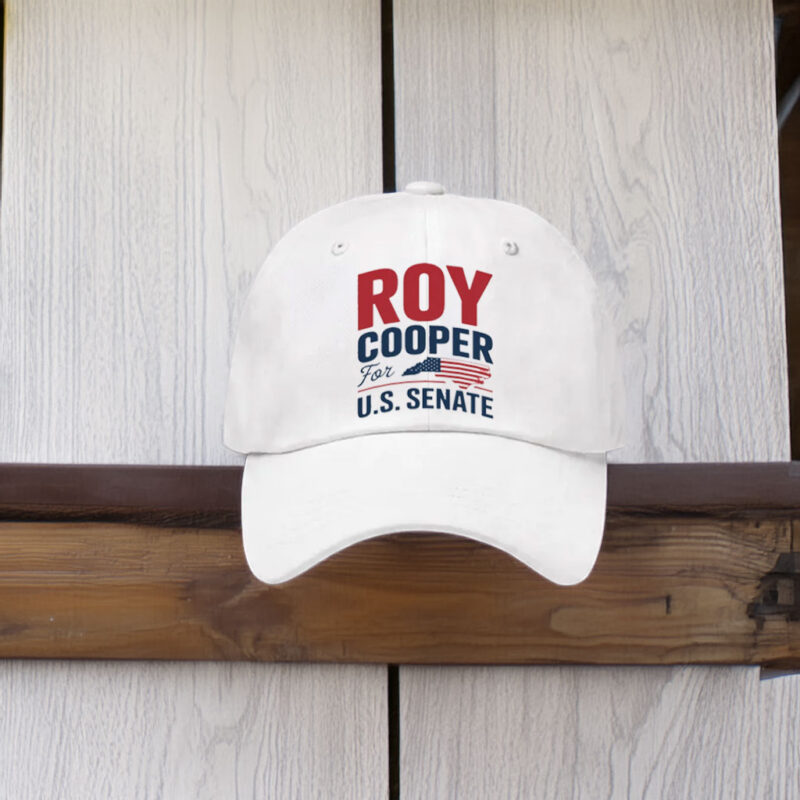 Roy Cooper Hat – NC State Map US Senate Election Cap