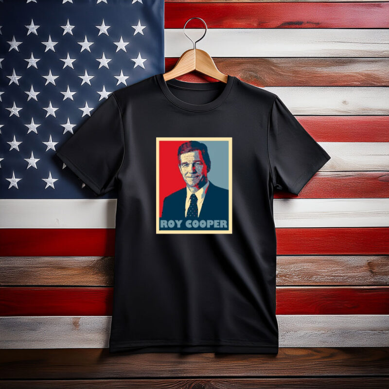 Roy Cooper T-Shirt - Vintage Campaign Poster U.S. Senate Tee
