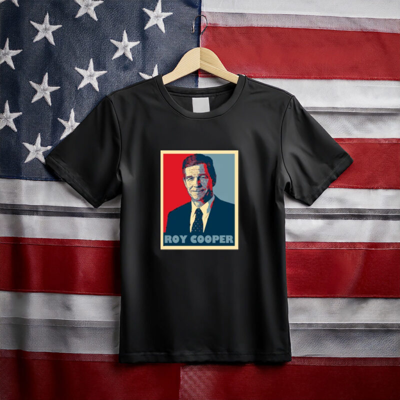 Roy Cooper T-Shirt - Vintage Campaign Poster U.S. Senate Tee