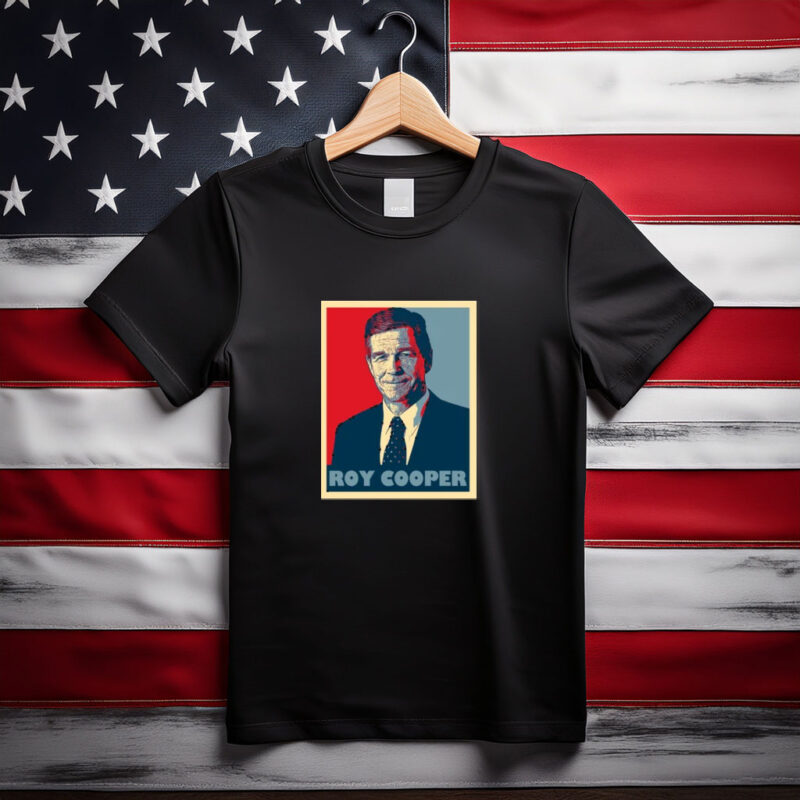 Roy Cooper T-Shirt - Vintage Campaign Poster U.S. Senate Tee