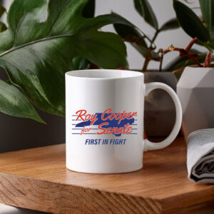 Roy Cooper for Senate First in Fight Mug