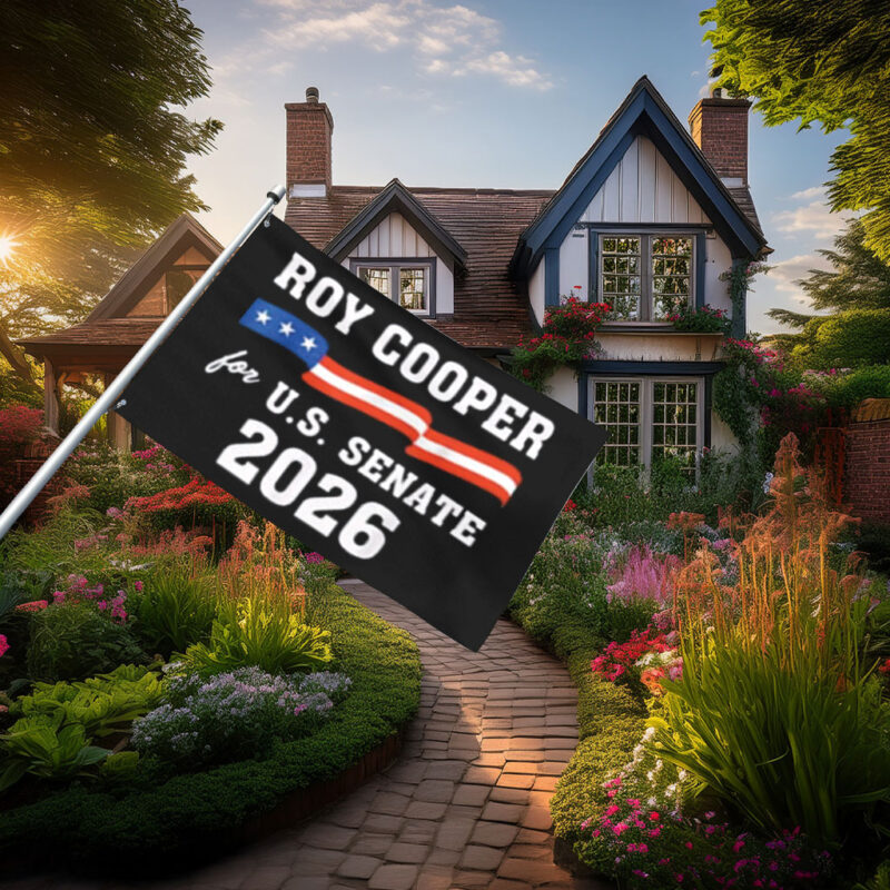 Roy Cooper for U.S. Senate 2026 House Flag