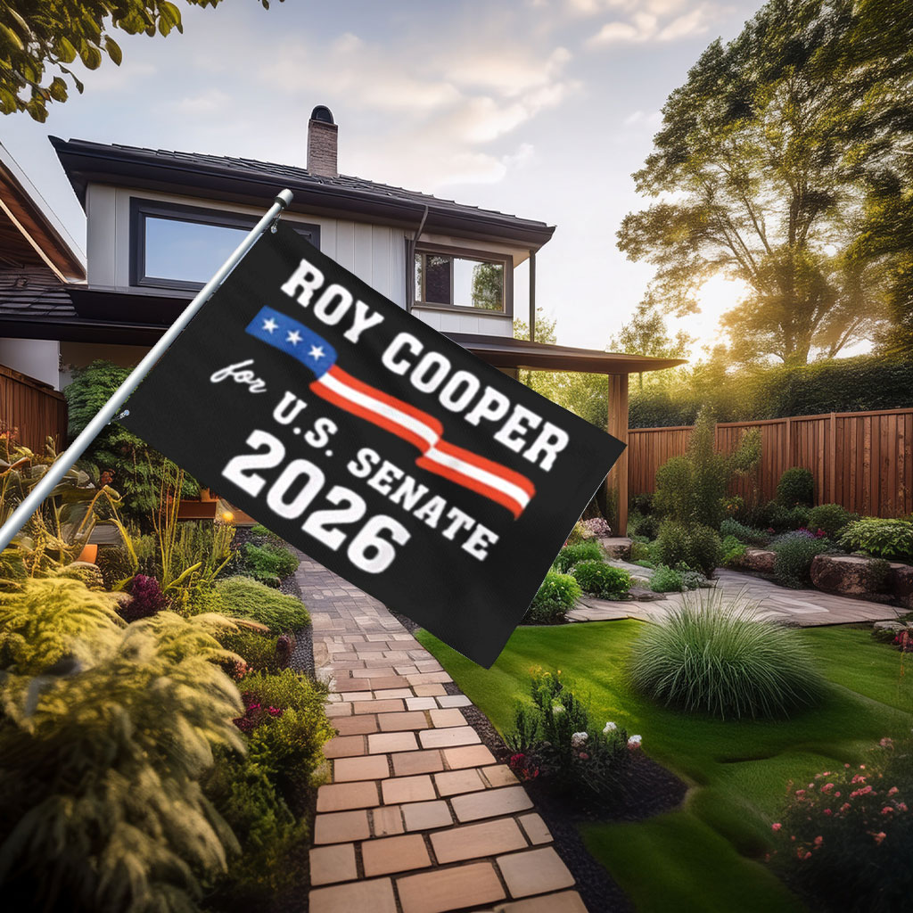 Roy Cooper for U.S. Senate 2026 House Flag