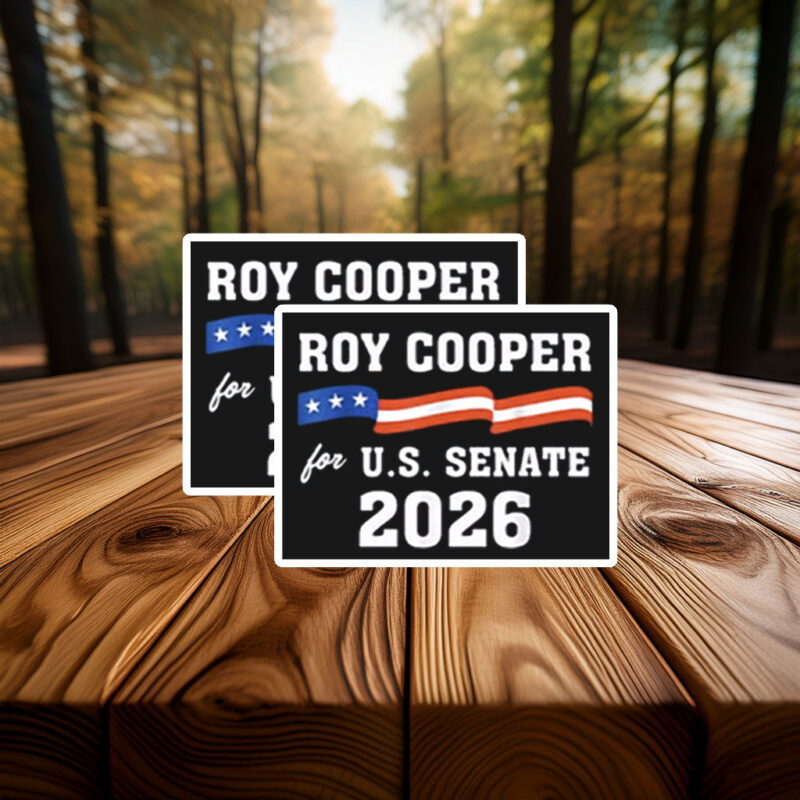 Roy Cooper for U.S. Senate 2026 Sticker