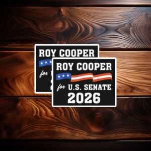 Roy Cooper for U.S. Senate 2026 Sticker