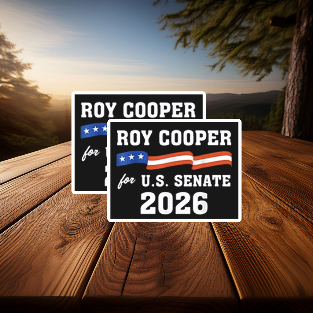 Roy Cooper for U.S. Senate 2026 Sticker