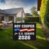 Roy Cooper for U.S. Senate 2026 Yard Sign