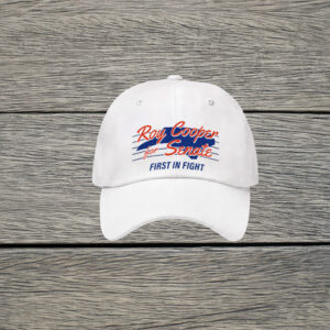 Roy Cooper for U.S. Senate First In Fight Hat - Classic 2026 Campaign Baseball Cap