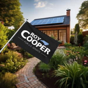 Roy Cooper for U.S. Senate House Flag