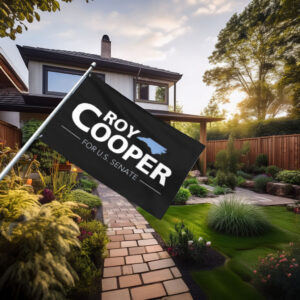 Roy Cooper for U.S. Senate House Flag