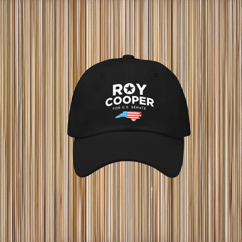 Star Logo North Carolina Flag US Senate Cap-Roy Cooper Hat 