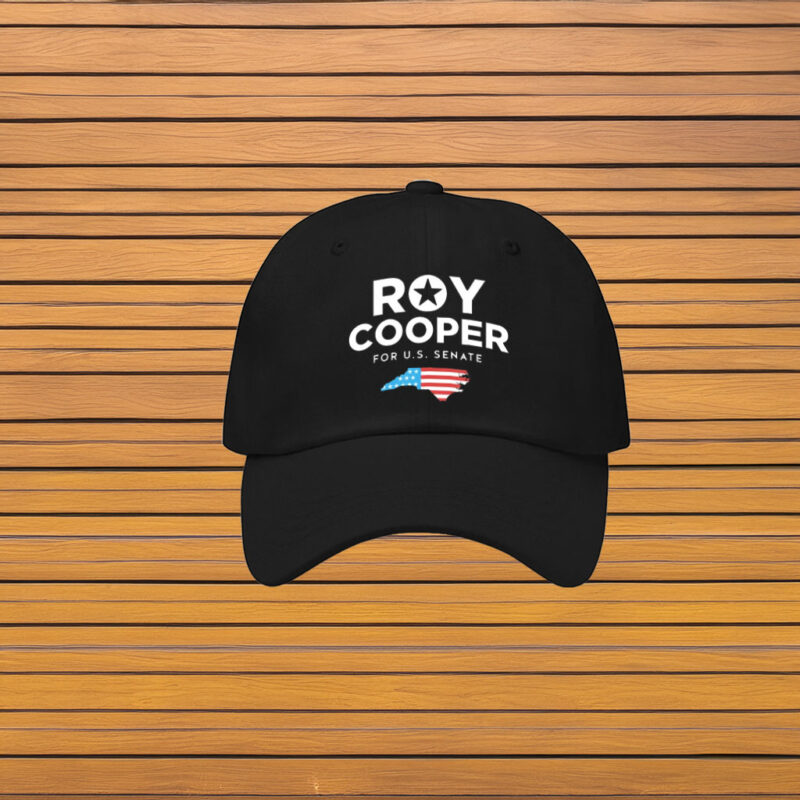 Star Logo North Carolina Flag US Senate Cap-Roy Cooper Hat 