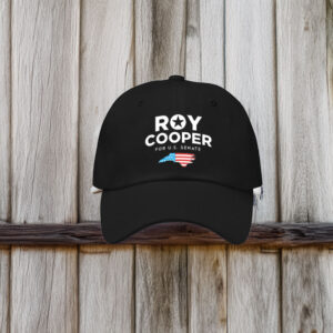 Star Logo North Carolina Flag US Senate Cap-Roy Cooper Hat 