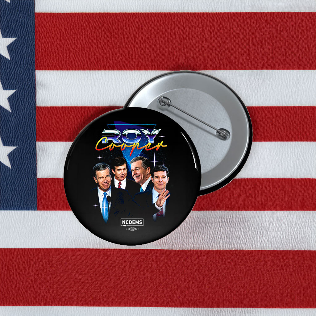 Roy Cooper Aesthetic Campaign Button