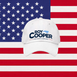 Roy Cooper For NC State Map Political Campaign Dad Hat