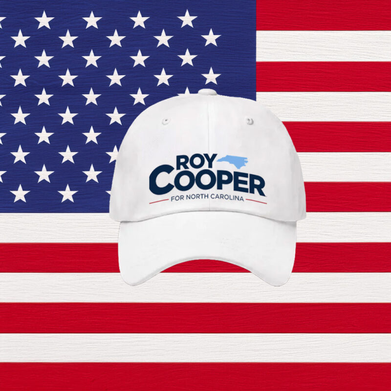 Roy Cooper For NC State Map Political Campaign Dad Hat