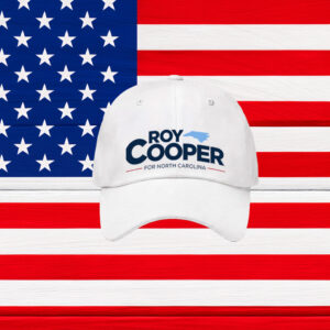 Roy Cooper For NC State Map Political Campaign Dad Hat