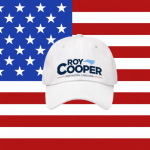 Roy Cooper For NC State Map Political Campaign Dad Hat