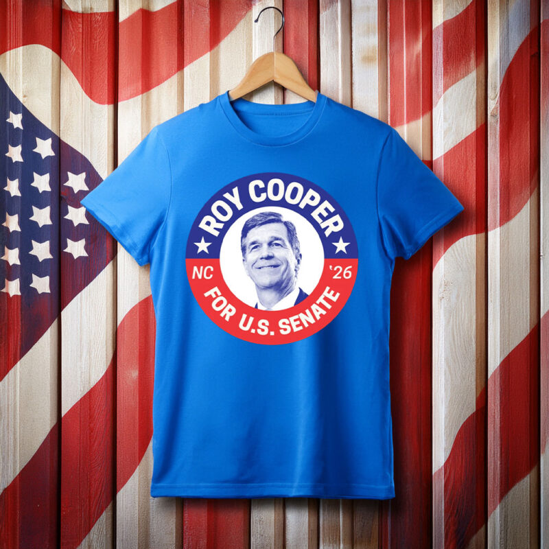 Roy Cooper For U.S. Senate Classic Campaign Graphic Tee