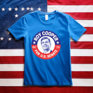 Roy Cooper For U.S. Senate Classic Campaign Graphic Tee