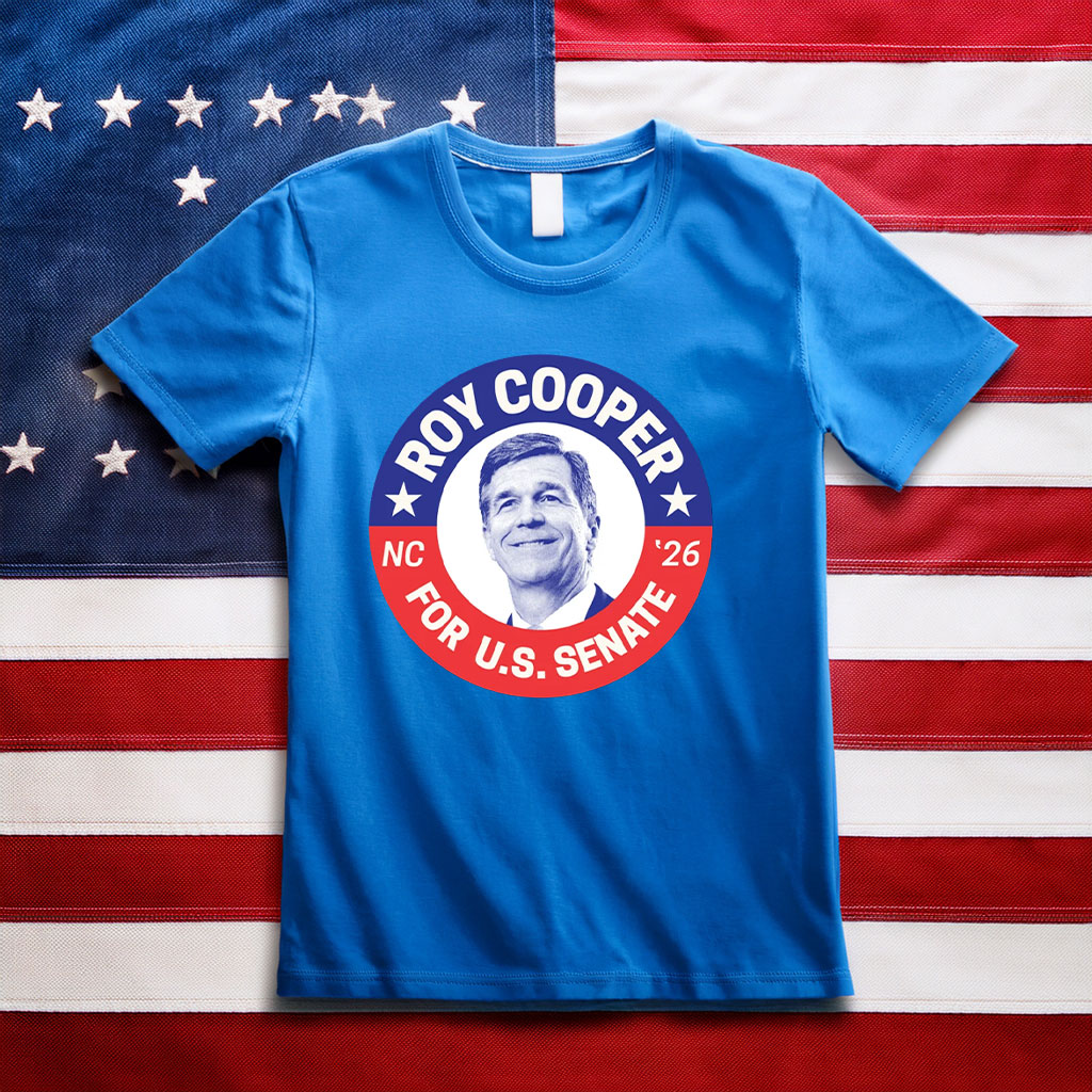 Roy Cooper For U.S. Senate Classic Campaign Graphic Tee