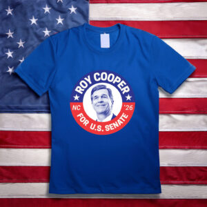 Roy Cooper For U.S. Senate Classic Campaign Graphic Tee