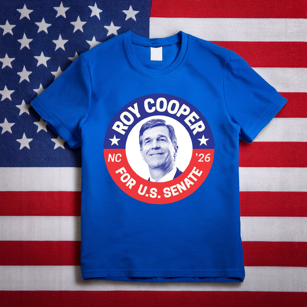 Roy Cooper For U.S. Senate Classic Campaign Graphic Tee