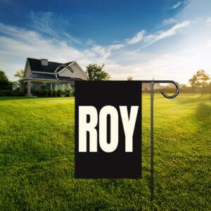 Roy Cooper Minimalist Blue & Cream Lawn & Yard Flag