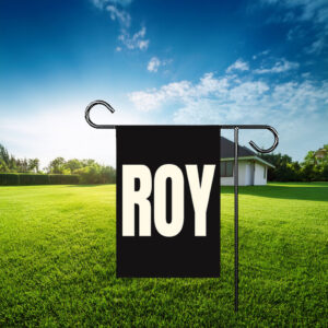 Roy Cooper Minimalist Blue & Cream Lawn & Yard Flag