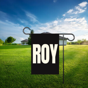 Roy Cooper Minimalist Blue & Cream Lawn & Yard Flag