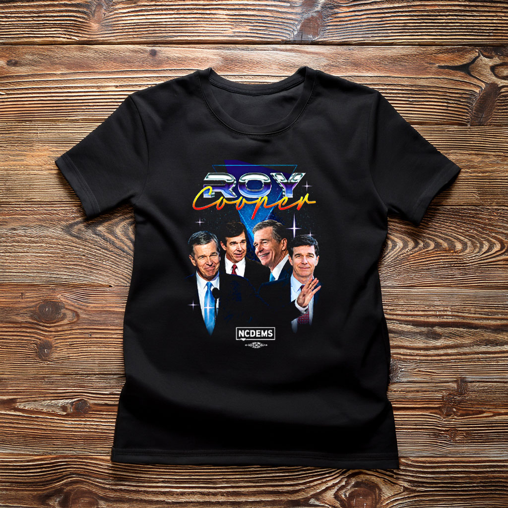 Roy Cooper Retro Aesthetic Graphic T-Shirt