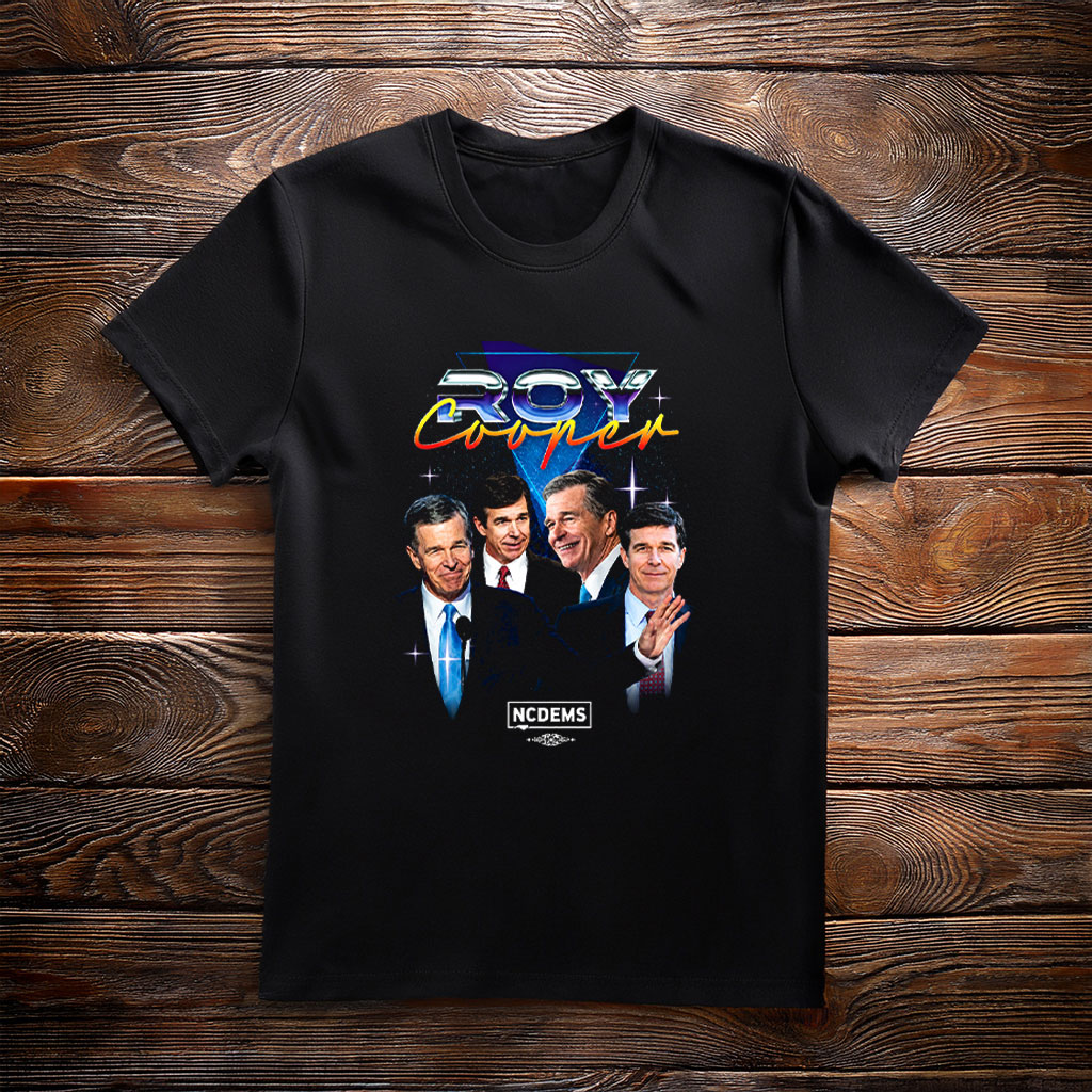 Roy Cooper Retro Aesthetic Graphic T-Shirt