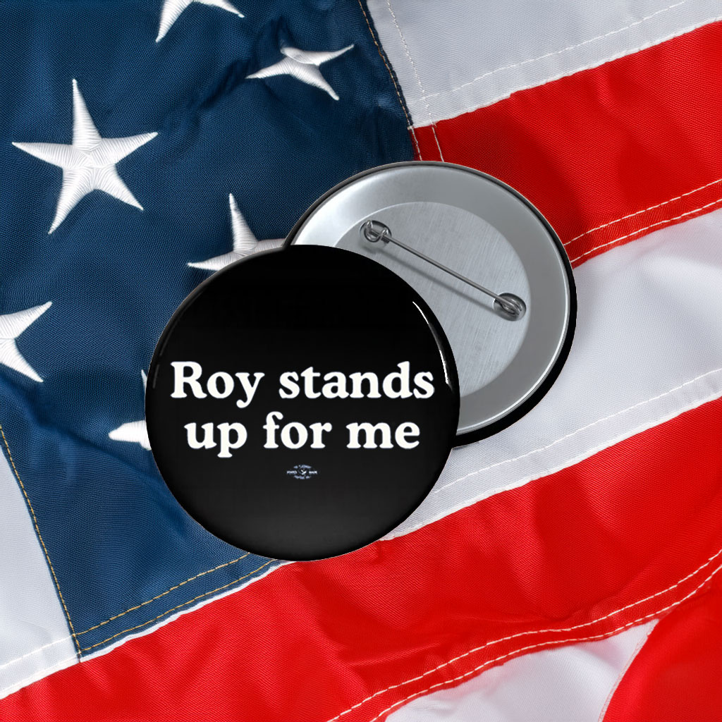 Roy Cooper Stands Up For Me Political Supporter Lapel Pin