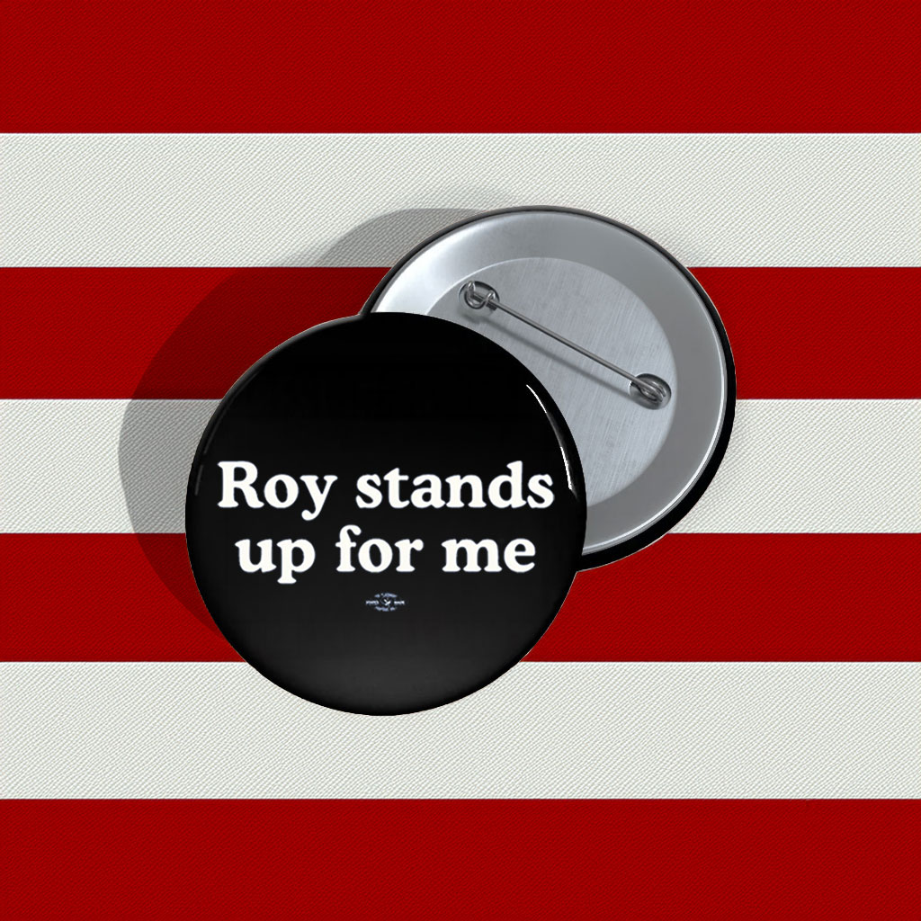 Roy Cooper Stands Up For Me Political Supporter Lapel Pin