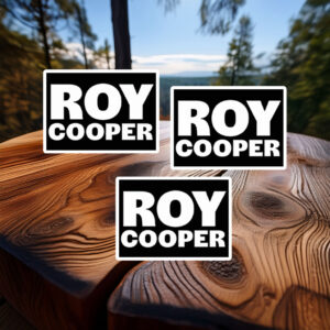 Roy Cooper Waterproof Laptop & Car Sticker