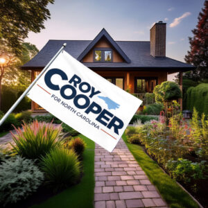 Roy Cooper for NC House Flag & Lawn Decorative Banner