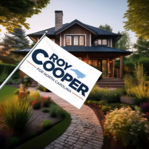 Roy Cooper for NC House Flag & Lawn Decorative Banner