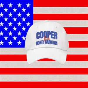 Roy Cooper for North Carolina Adjustable Baseball Cap