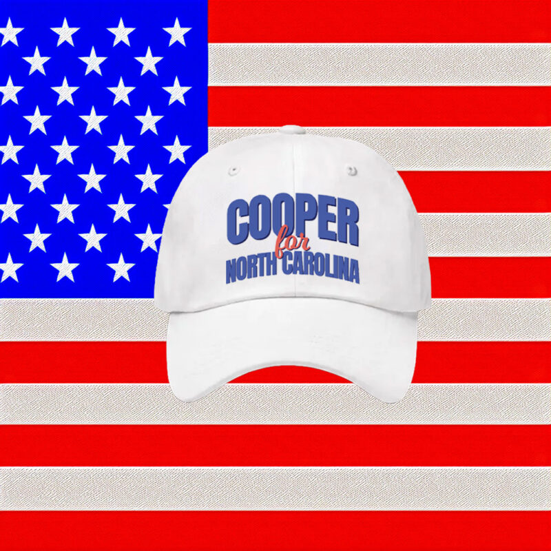 Roy Cooper for North Carolina Adjustable Baseball Cap