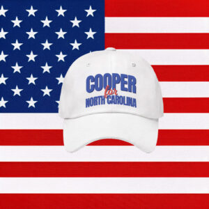 Roy Cooper for North Carolina Adjustable Baseball Cap