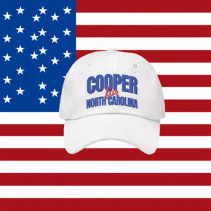Roy Cooper for North Carolina Adjustable Baseball Cap