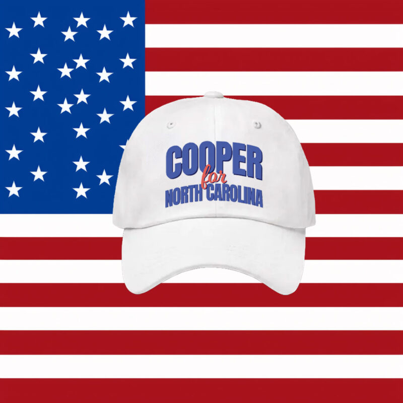 Roy Cooper for North Carolina Adjustable Baseball Cap