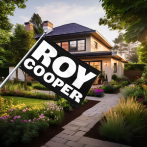 Vote Roy Cooper Weatherproof Outdoor Campaign Banner